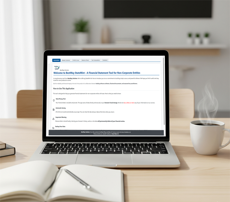 A modern dashboard showing financial charts